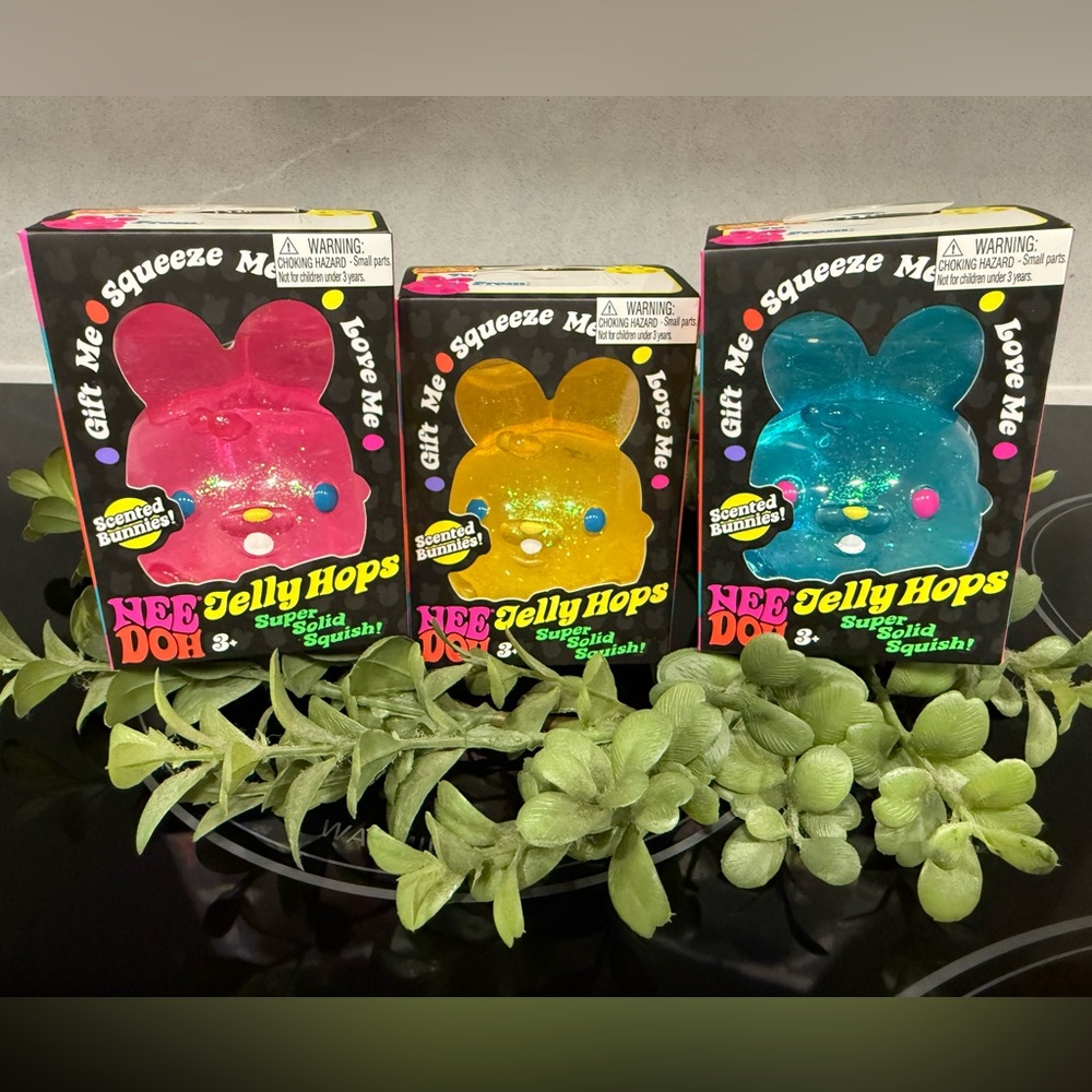 Needoh Jelly Hops Scented Bunnies Set of 3